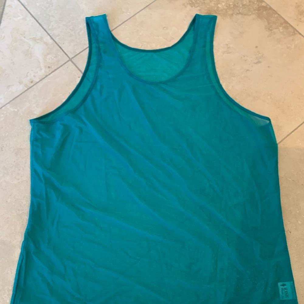 Expo Tank -SeeThru Mesh-B070 -Emerald Green - Picture 3 of 5